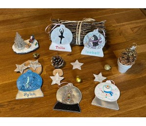 Stickdatei ITH - Schneekugel Vol. 1